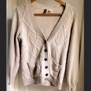 Cream Cardigan
